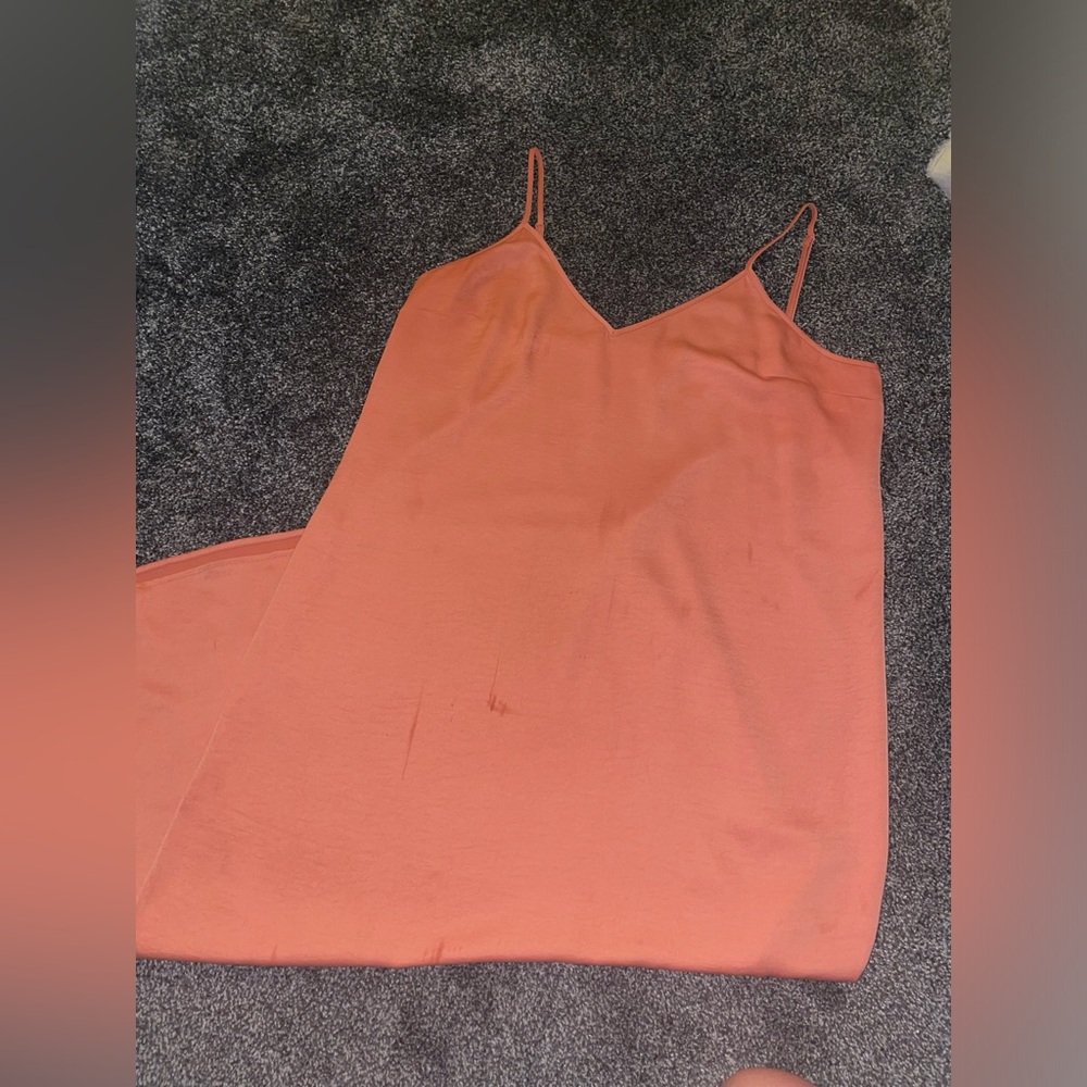Satin Midi Dress
